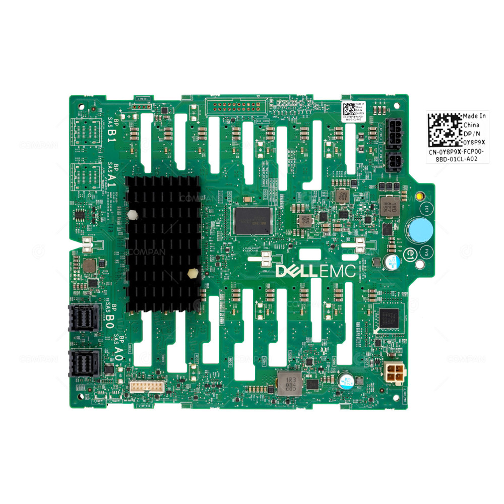 Y8P9X  DELL 16-BAY 2.5" SFF HDD BACKPLANE FOR DELL POWEREDGE T440